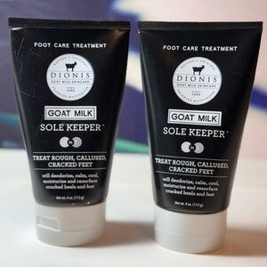 2 Pack - Dionis Sole Keeper Skin Moisturizer 4oz Deep Moisture Dry Cracked Feet